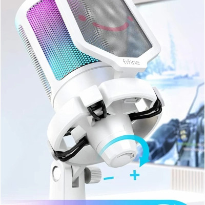 Микрофон Fifine A6TW USB White (A6TW) Винница - изображение 5