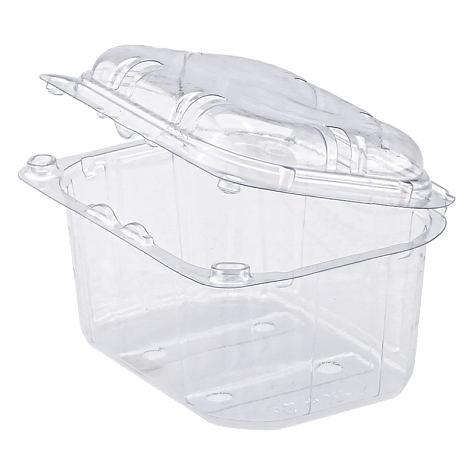 Пластиковый судок ПЭТ для упаковки ягод 500 грамм TL1 с крышкой Павлоград - изображение 3