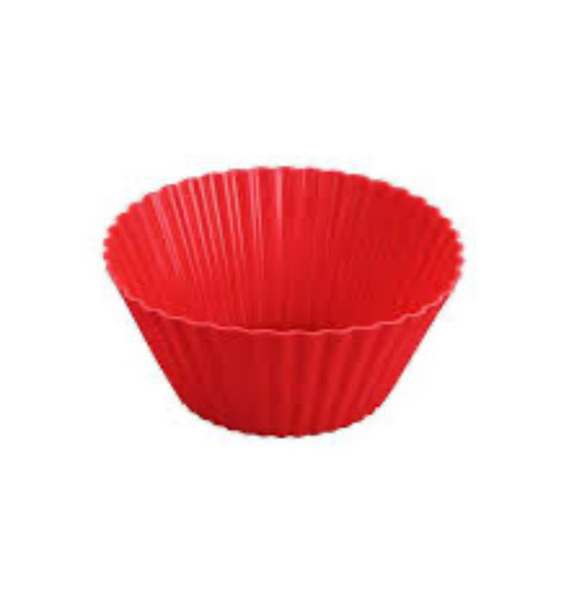 СИЛІКОНОВА ФОРМА ДЛЯ КЕКСІВ, ПОРЦІЙНА, Ø 9 × 4,5 СМ (ШТ.) 7401 ABA-OPT Одеса - фото 1