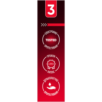 Презервативы Dolphi 3 in 1 3 шт. (4820144770579) Винница - изображение 3