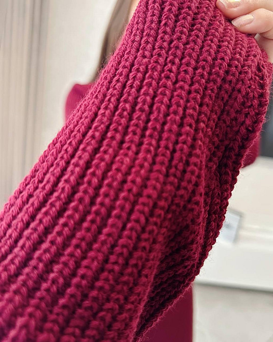 Женский базовый теплый костюм двойка мелкая машинная вязка Одесса - изображение 4