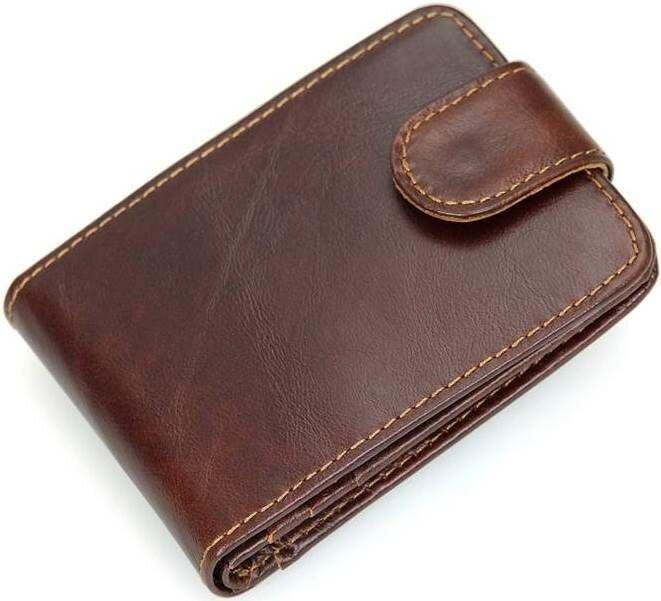 Кредитница чоловіча Vintage 14509 шкіряна Коричнева Київ - фото 9