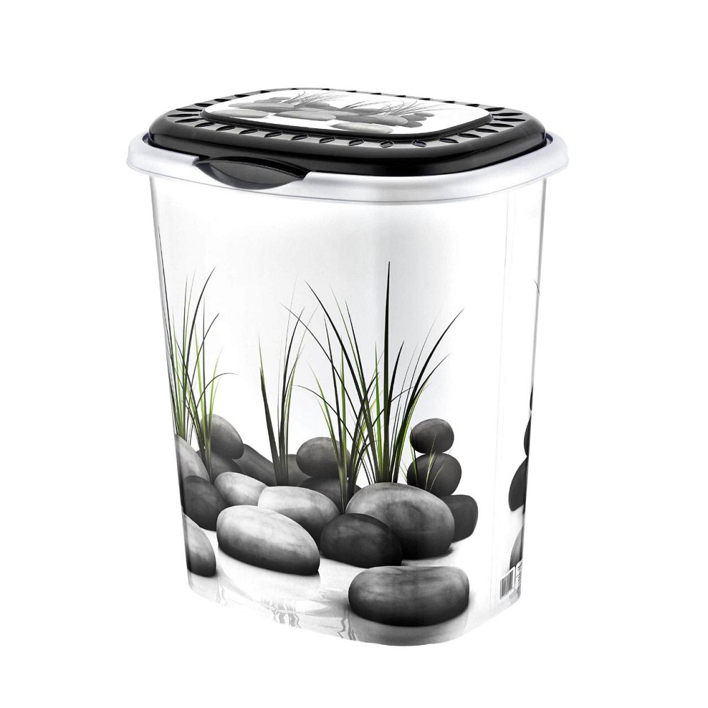 Кошик для білизни з малюнком Білий Мармур Харків - фото 1