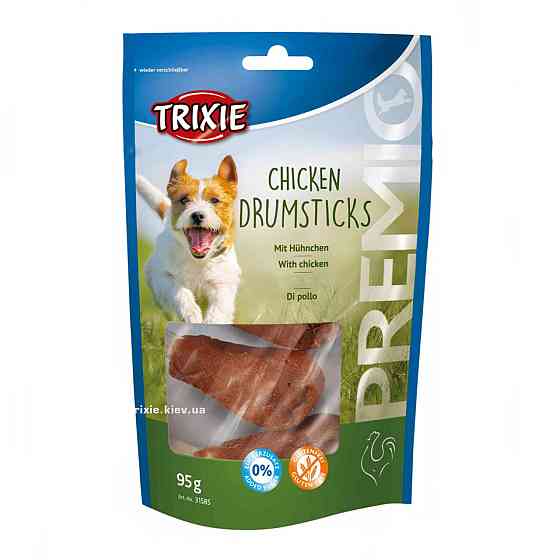 Trixie (TX-31585) Premio Chicken Drumsticks ласощі для собак кісточки з куркою 95 г Вінниця