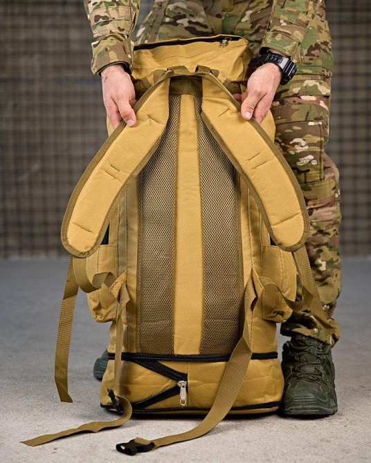Мілітарі рюкзак 100 л FERNIX койот ПП7951 Одеса - фото 4