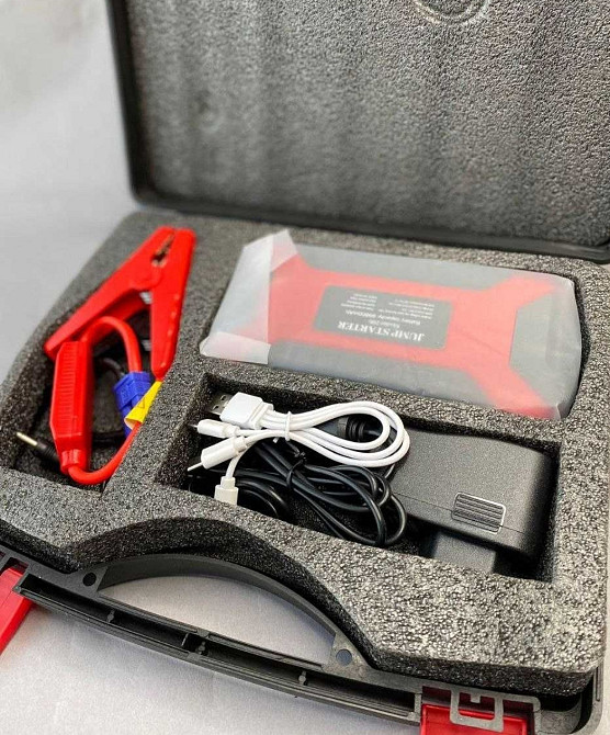 Пускозарядное устройство бустер JUMPSTARTER 99800 mAh (300/600A) ОПТ Киев - изображение 6