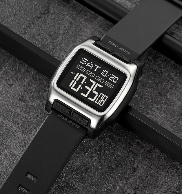 Skmei 2193SIBK Silver-Black SBR Київ - фото 4