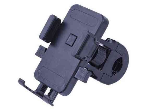 Держатель телефона HFCM-03 (крепление на руль), пластик, черный Мукачево