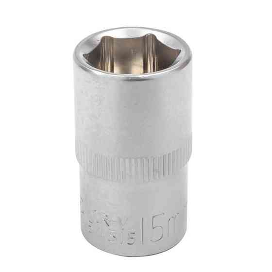 Головка торцева 6-гранна STHOR: квадрат 1/2, 16 мм Харків