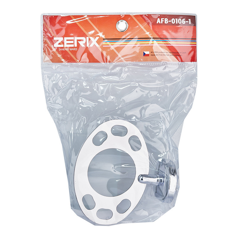 Стакан одинарный (стекло) с держателем зубных щеток Zerix AFB-0106-1 (ZX5057) Киев - изображение 2