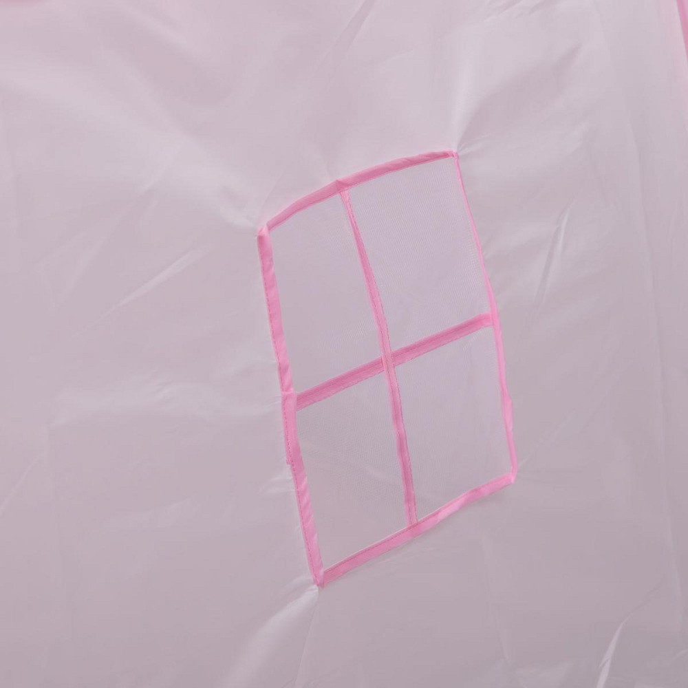 Детская игровая палатка домик для девочек 125×100×120 см палатка домик для детей Розовая HP-S-1NDP Киев - изображение 4