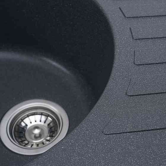 VALESO Гранітна мийка для кухні VALESO SOUL 6250 матова Антрацит Коломия