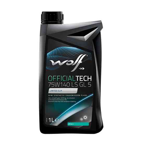 Трансмісійне масло Wolf Official Tech LS 75W-140 GL5 1л Львів