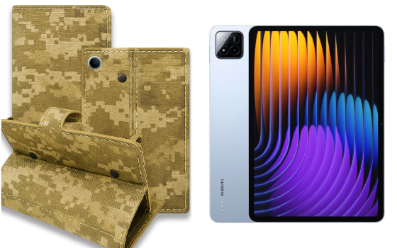 Книга-трансформер для планшета Xiaomi Pad 7, Xiaomi Pad 7 Pro, цвет Black Pixel Киев