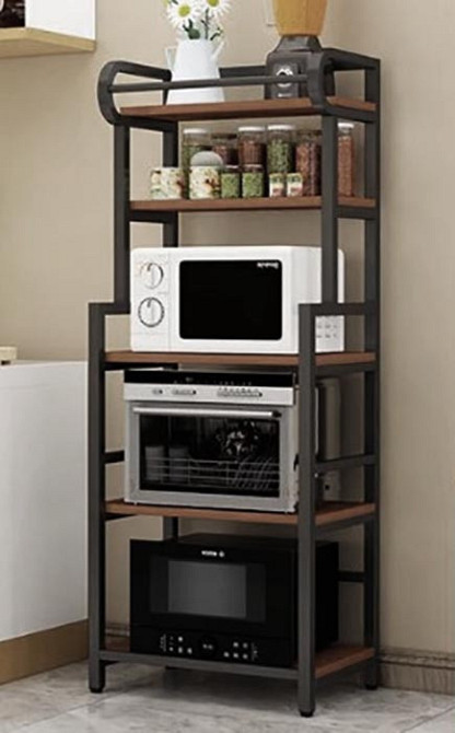 Стелаж кухонний "Спрінті 5" венге-капучино Миколаїв - фото 1