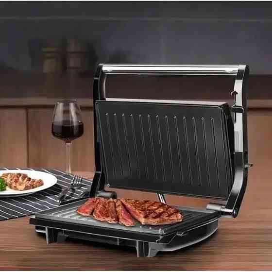 Прижимной гриль электрический 2000Вт, BITEK BT-2685 / Электрогриль / Контактный гриль / Домашний гриль Киев