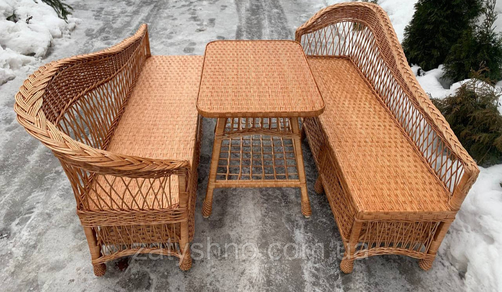 Набір плетений з лози Київ - фото 6