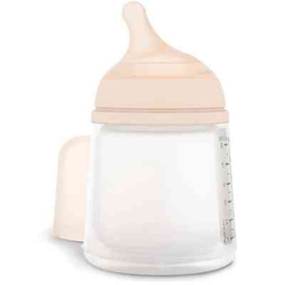 Пляшечка для годування Suavinex ZERO.ZERO 180 мл повільний потік (304755) Вінниця