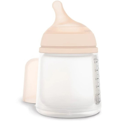 Пляшечка для годування Suavinex ZERO.ZERO 180 мл повільний потік (304755) Вінниця - фото 1