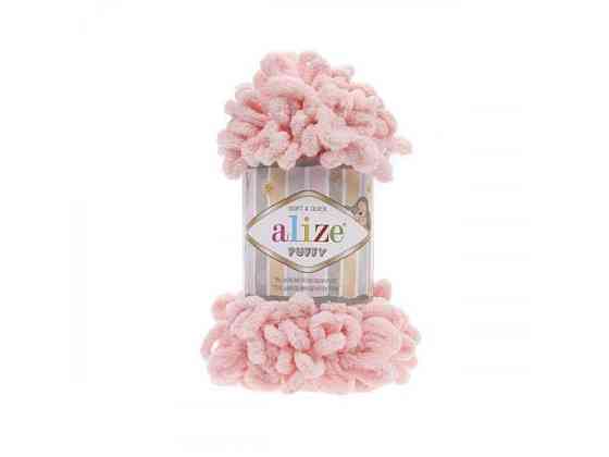 Пряжа Puffy 340 5шт/уп 100% Микрополиэстер 100г 9.2м ТМ ALIZE Киев
