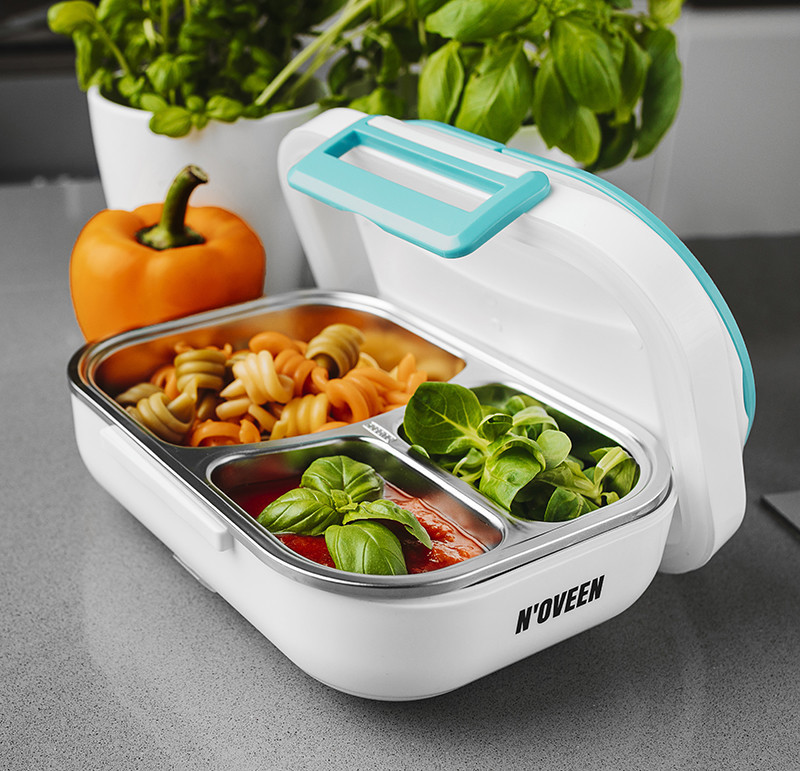 Ланч-бокс з підігрівом від 230В та 12В з термосумкою Noveen LB520 Київ - фото 7