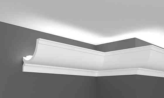 Карниз полиуретановый гладкий Gaudi Décor C 973 Днепр