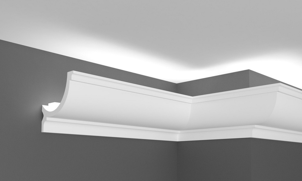 Карниз полиуретановый гладкий Gaudi Décor C 973 Днепр - изображение 1