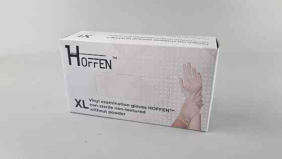 Перчатки Винил прозрачные (100шт) размер XL 