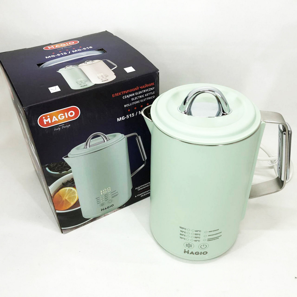 Электрический чайник с индикацией включения, Электрочайник бытовой с индикатором работы MA-28 Львов - изображение 10