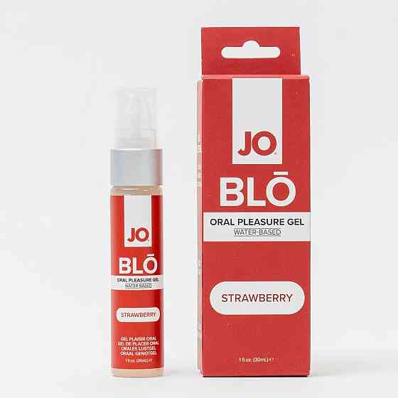 Гель для оральних пестощів JO - BLO - Strawberry 30 мл Sex Aura Київ