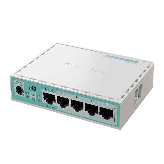 Маршрутизатор MikroTik hEX 2024 (E50UG) white Харків
