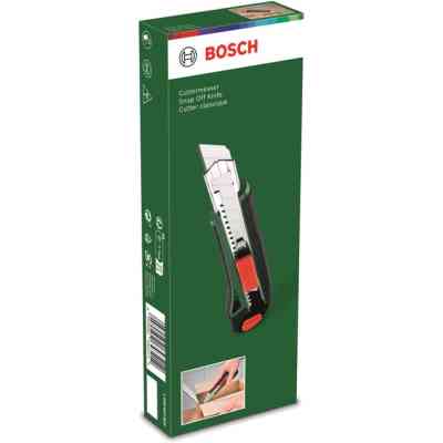 Нож монтажный Bosch сегментированное лезвие 18мм, корпус ABS+TPR (1.600.A03.2V8) Винница