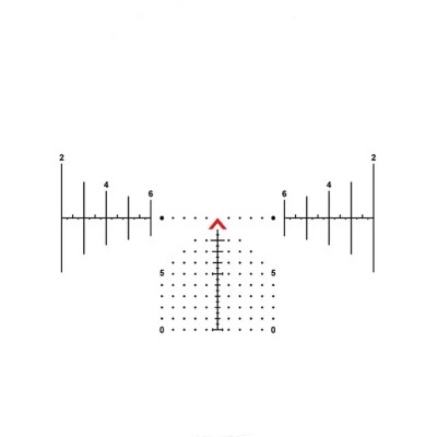 Коліматорний приціл Primary Arms SLx 5X Micro Prism сітка ACSS Aurora MIL Meter Black (710046) Вінниця - фото 5
