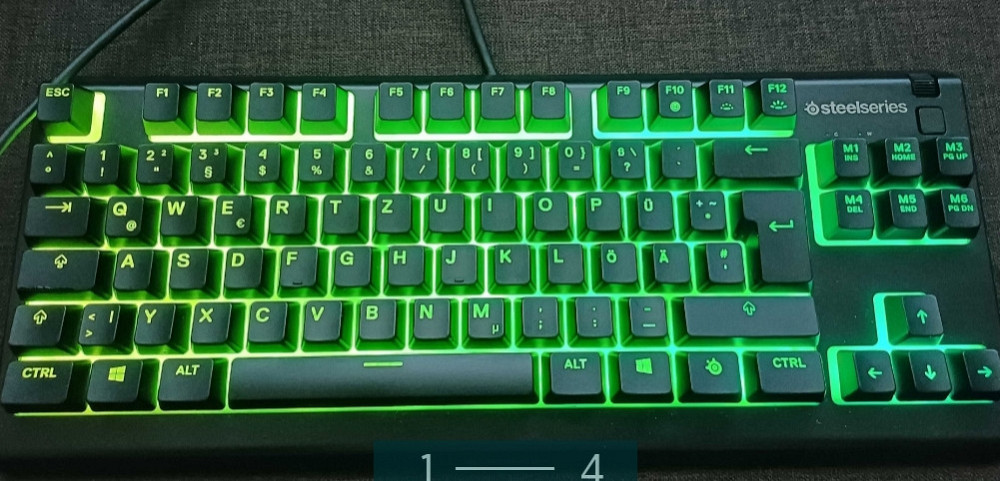 Клавіатура: Steel Series Apex 3 TKL USB. Київ - фото 1