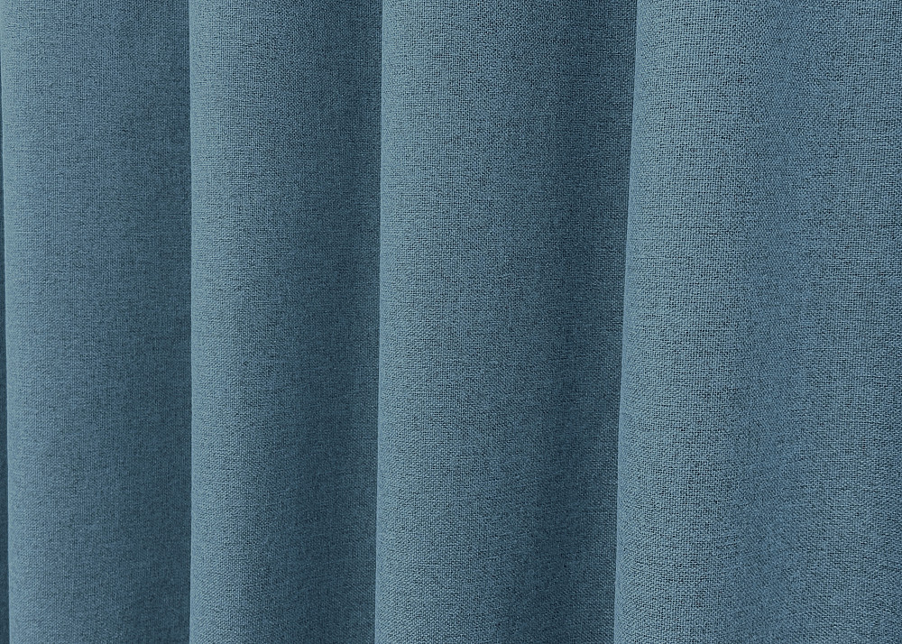 Комплект готовых штор VR-Textil Блэкаут двусторонний ASHEN NIGHT № 1852ш Синий 150х290 см 2 шт (33-0896) Киев - изображение 8