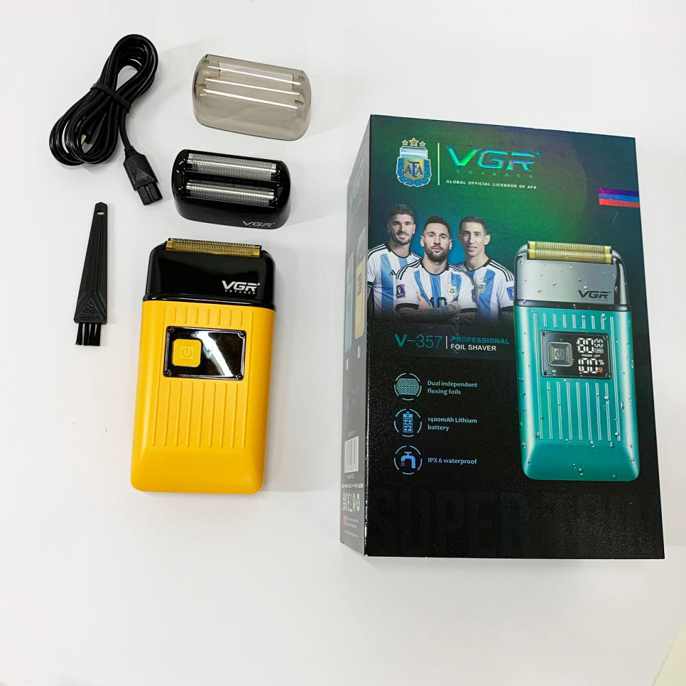 Беспроводная электрическая бритва для бритья VGR, Електробритва для бритья, Бритвы электрические BI-75 Львов - изображение 10