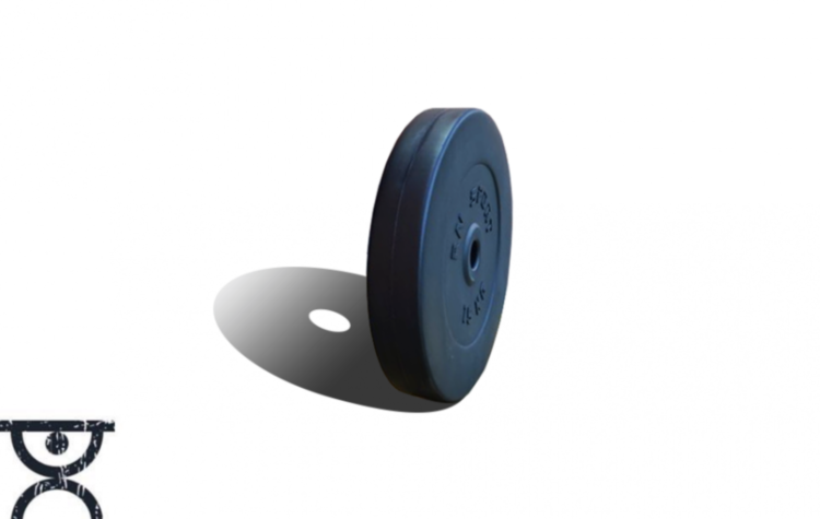Диск композитный на 15 кг 31 мм Гантели, гири, штанги и диски с АВС покрытием Киев - изображение 6