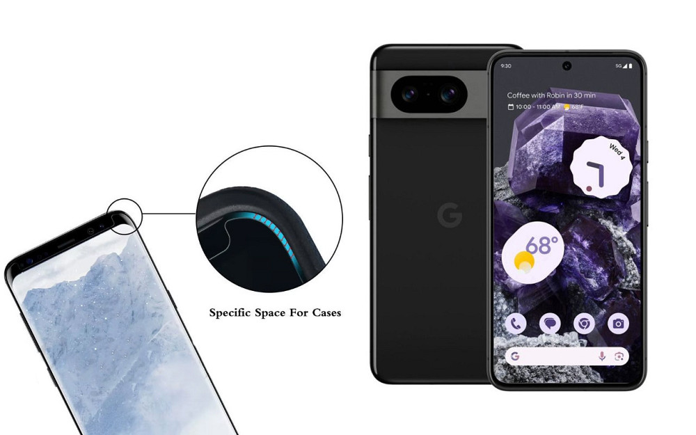 Защитное стекло HyperGlass Pro для Google Pixel 8, Pixel 8a, Pixel 8 Pro – максимальная чувствительность и Киев - изображение 3