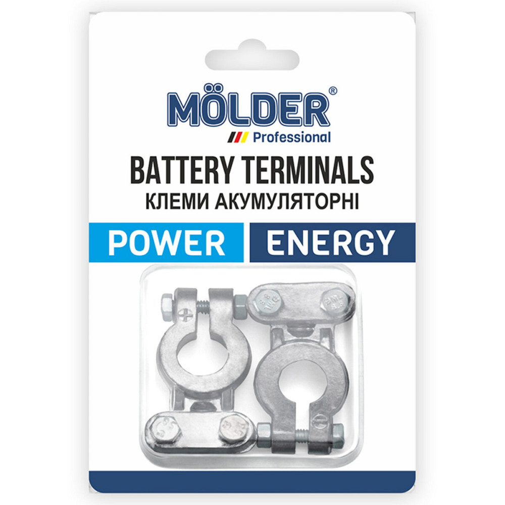 Клеми АКБ Molder свинець 375гр Київ - фото 1