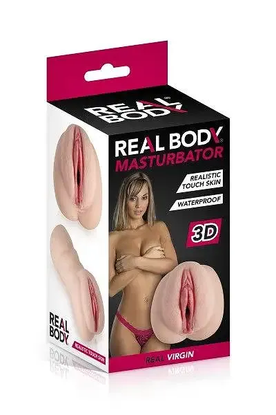 Реалістичний 3D-мастурбатор Вагіна незайманої Real Body — The Virgin Львів - фото 3