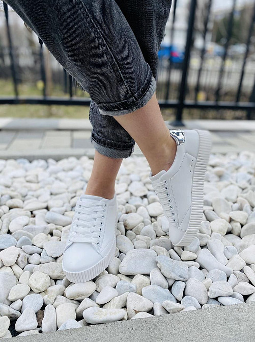 Vices Кросівки жіночі VICES 7170-41 білі (весна-осінь, еко-шкіра) (1492) Коломия - фото 4