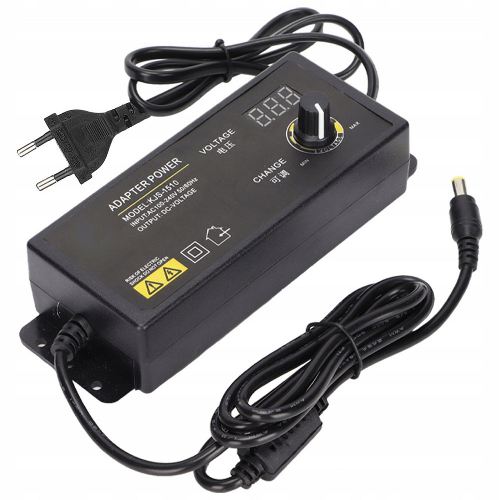 Регулируемый блок питания 3–12В с вольтметром для электроники Киев - изображение 1