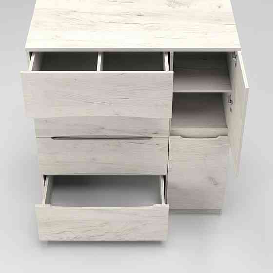 Комод Дельта №2, Дуб Шамоні Світлий, 1090/610/1200 Львів