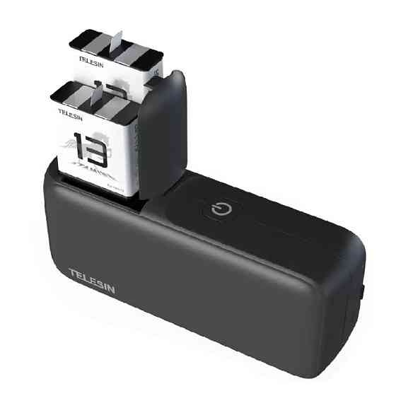 Зарядка повербанк GoPro 13 10000мАг 20Вт Telesin S0-PB-01-TGP Київ