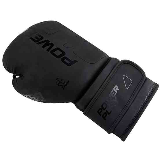 Боксерські рукавиці PowerPlay 3024 Ultra Mat Чорні 14 унцій Кам'янське