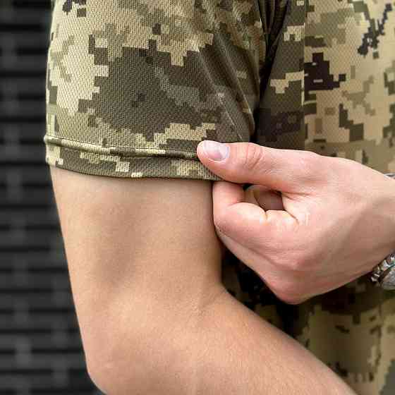 Мужская пиксельная футболка Pobedov Ergo Киев