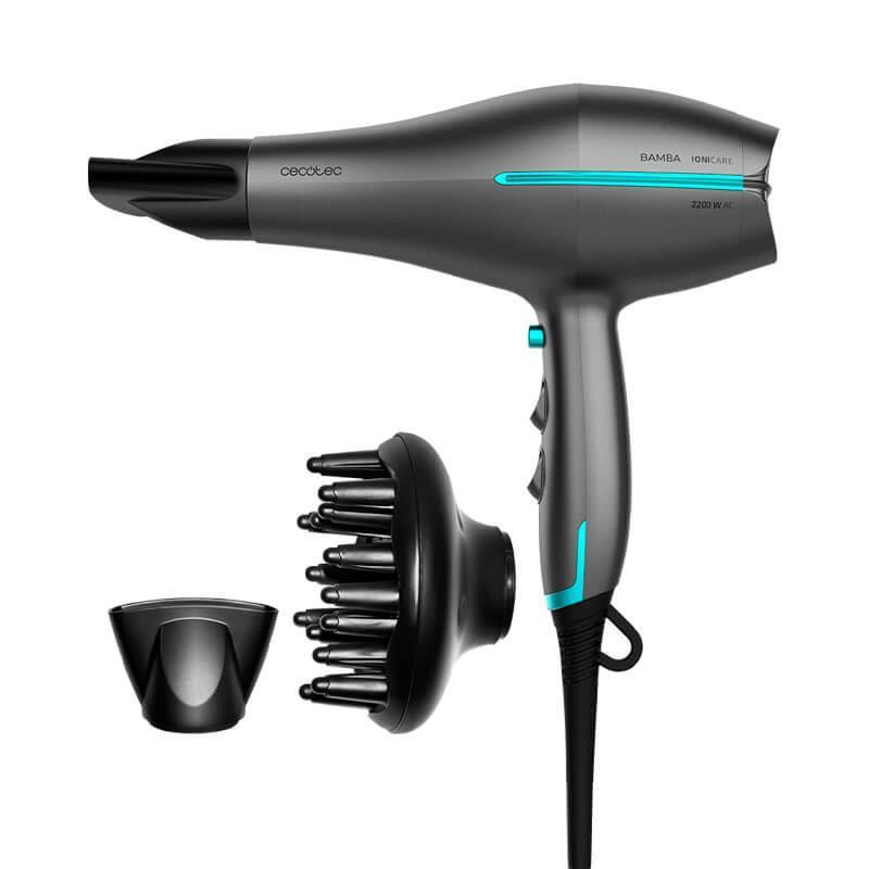 Фен Cecotec Bamba IoniCare 5300 Maxi Aura Black CCTC-04203 ( Чорний ) Харьков - изображение 4
