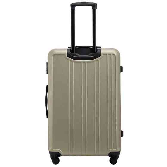 Валіза пластикова WINGS HRR01 велика 75 см шампань Київ