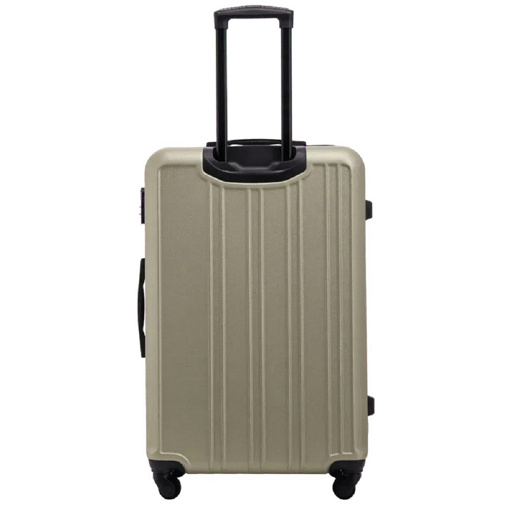 Валіза пластикова WINGS HRR01 велика 75 см шампань Київ - фото 3