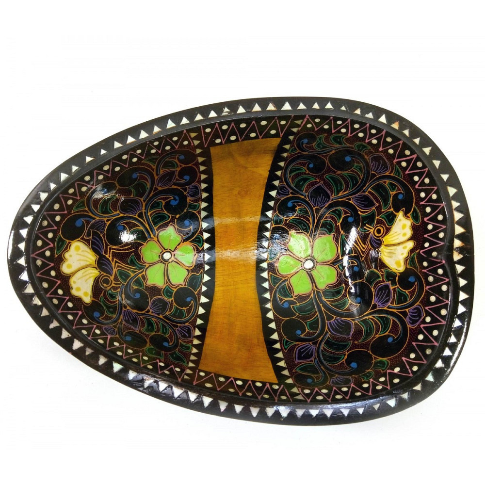 Братина з дерева з перламутром Київ - фото 1